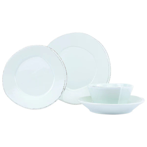 Vietri Lastra Aqua Salad Plate