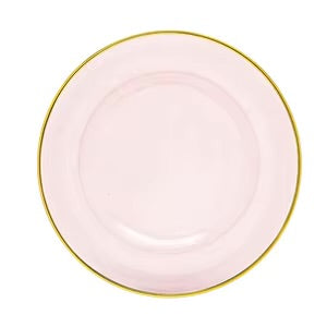 Pastel Pink Charger by Anna Weatherley