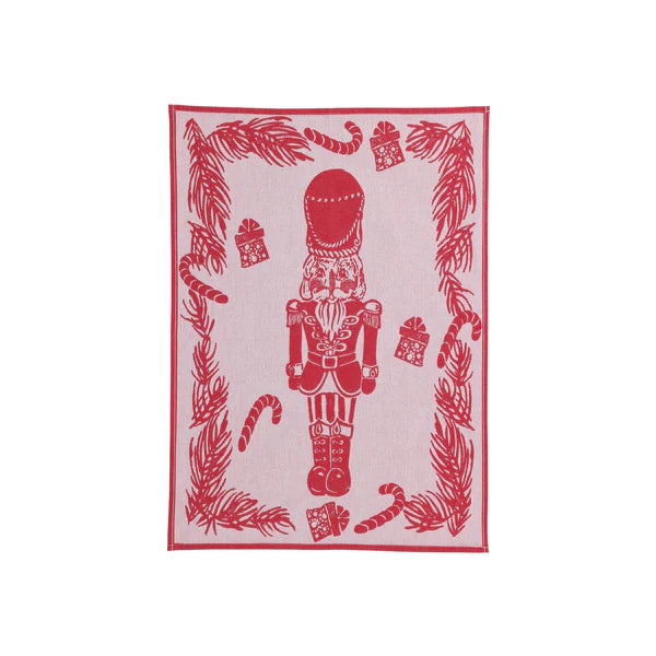 Vietri Strofinaccio Holiday Nutcracker Dish Towel
