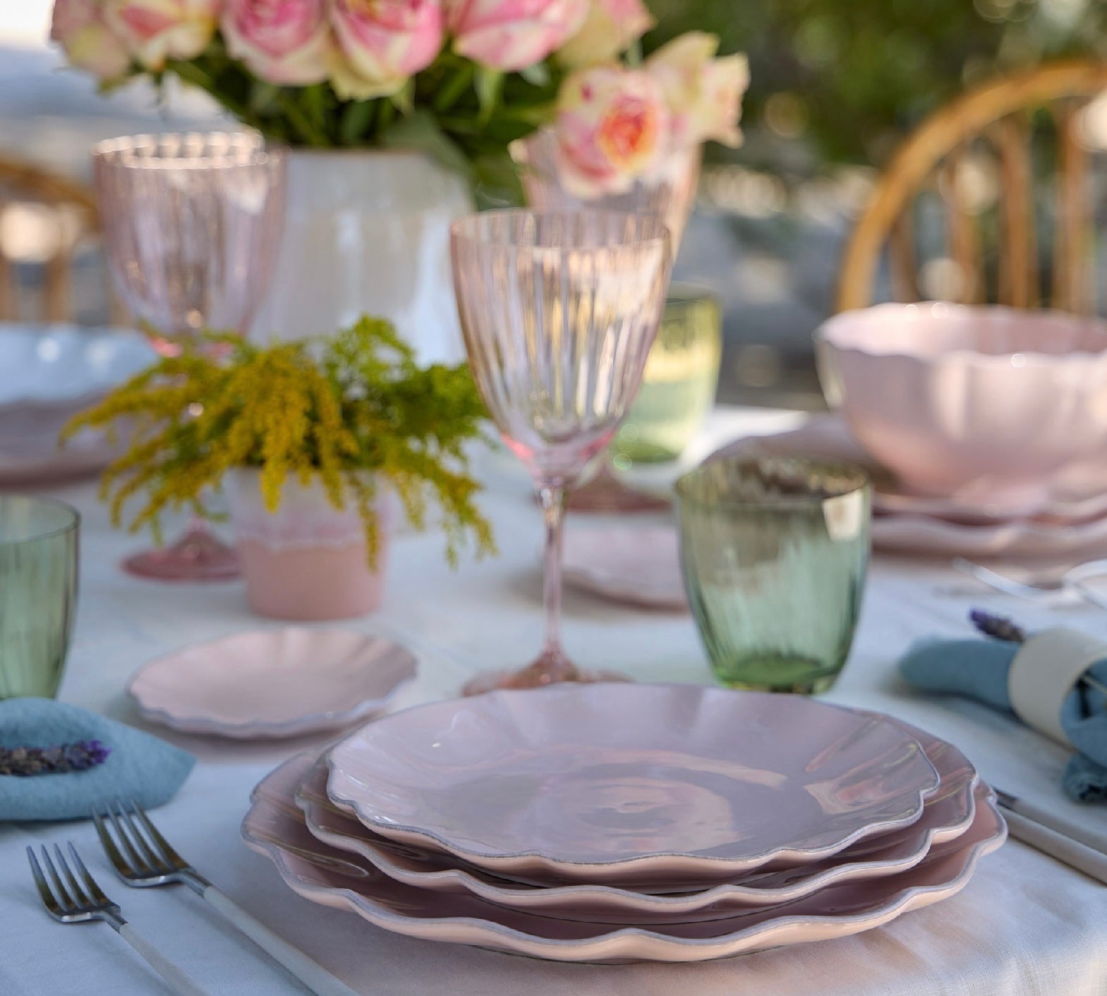 Costa Nova Rosa Soup/Cereal Bowl - Rose Pink