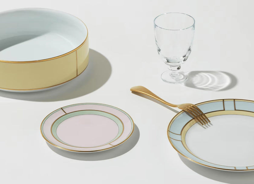 Ginori Diva Round Dinner Plate - Celeste