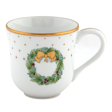 Herend Christmas Mug - Wreath