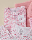Petite Plume Baby Pima Ruffle Collar Romper - Sweethearts