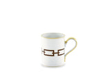 Ginori Catene Mug - Ebano