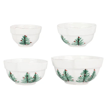 Vietri Lastra Holiday Assorted Prepping Bowls