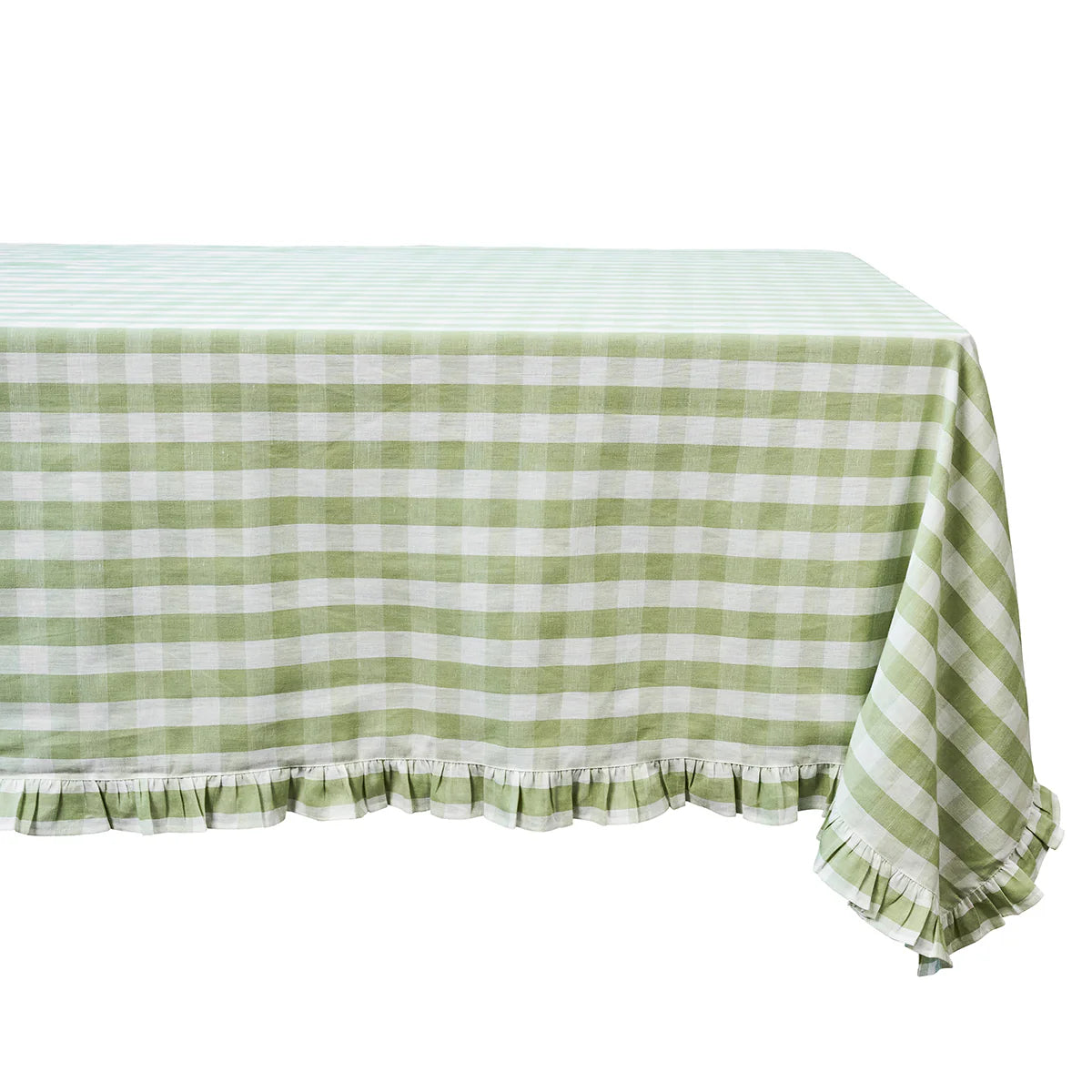 Juliska Gingham Ruffle 60