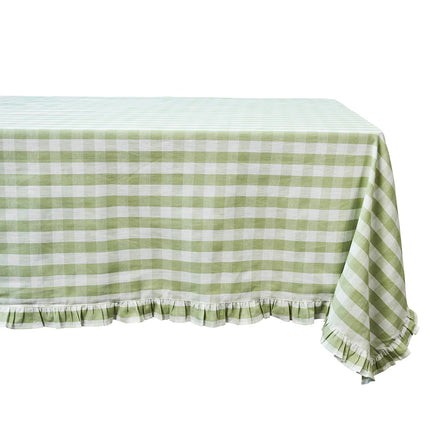 Juliska Gingham Ruffle 60
