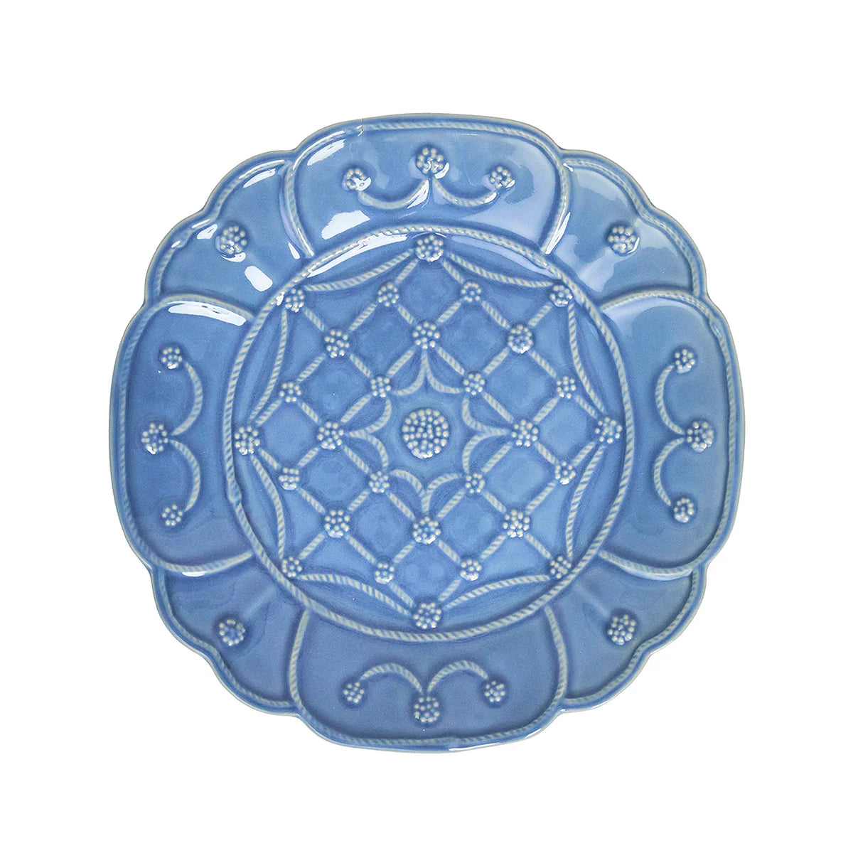 Juliska Jardins Du Monde Dessert/Salad Plate S/4 - Chambray