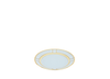 Ginori Diva Round Dessert Plate - Celeste