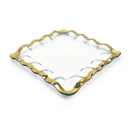 annieglass Ruffle Square Server