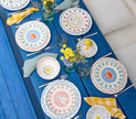 Costa Nova Summer Bliss Salad Plate - Mermaid