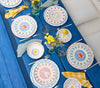 Costa Nova Summer Bliss Salad Plate - Mermaid