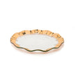 annieglass Ruffle Salad Plate