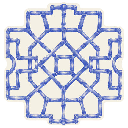 Hester & Cook Die Cut Bamboo Placemat - Blue