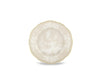 Ginori Oriente Italiano Flat Dinner Plate - Meringa