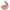 Herend Decorative Bird with Nest - Raspberry