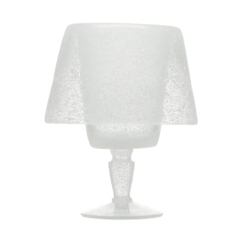 Memento Glass Lamp - White Transparent
