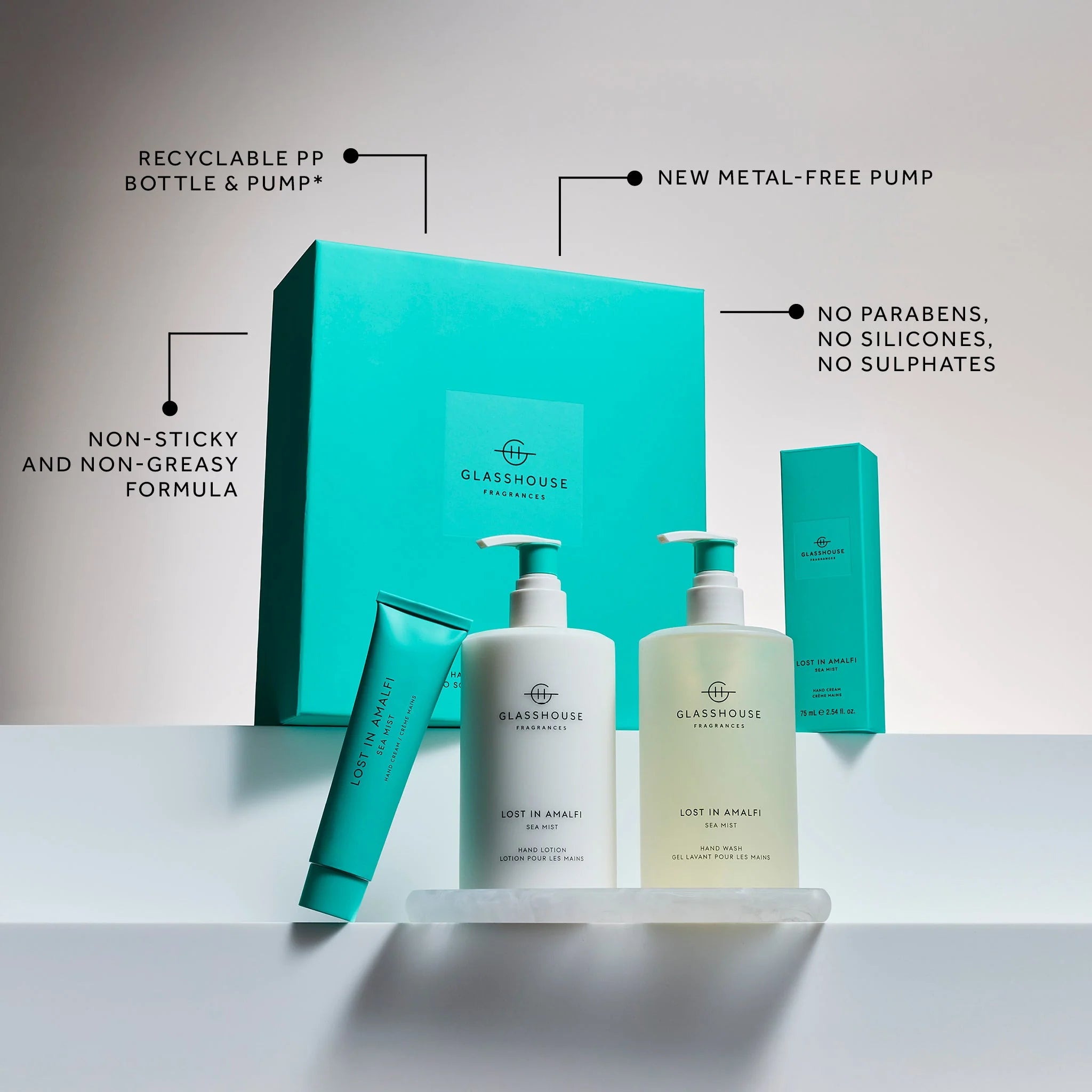 Glasshouse Lost in Amalfi Hand Care Duo with Tray