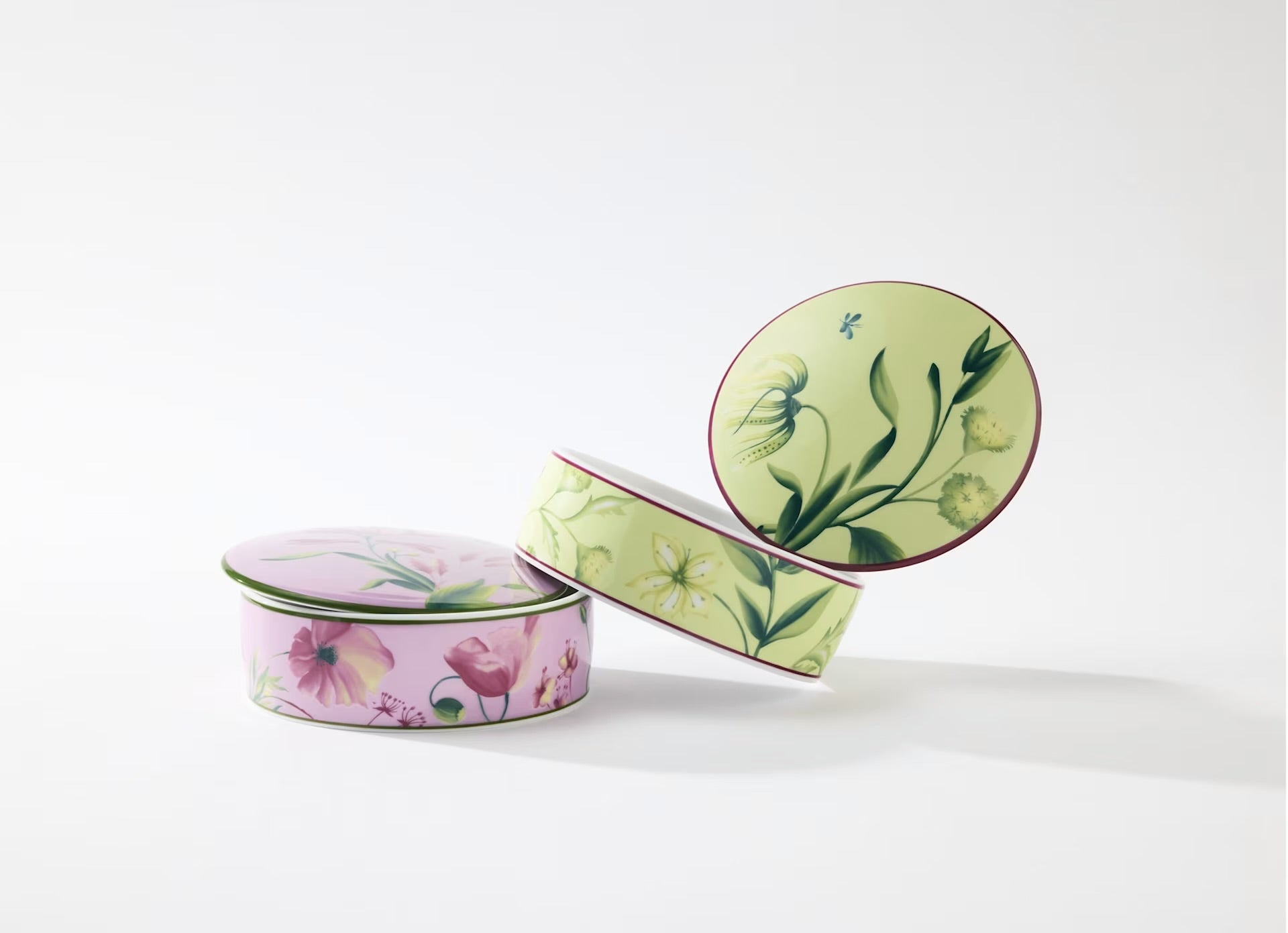 Ginori Florenza Trinket Box - Malva