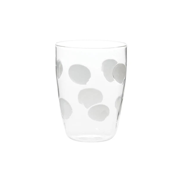 Vietri Drop White Tall Tumbler