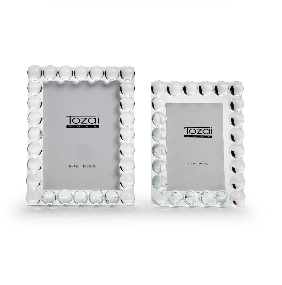 Tozai Bubble Crystal Glass Frame - 5 X 7