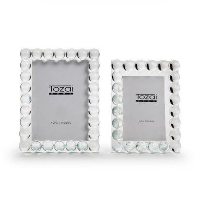 Tozai Bubble Crystal Glass Frame - 5 X 7