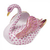 Herend Decorative Swan - Raspberry