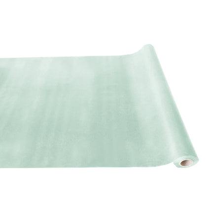 Hester & Cook Seafoam Flocked Table Runner