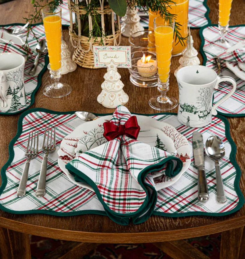 Juliska Merry Tartan Napkin