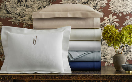 Matouk Elliot Coverlet - White