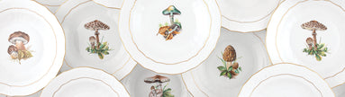 Herend Mushroom Luncheon Plate - Motif #10