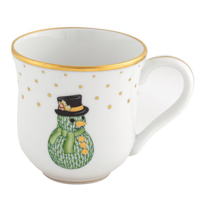 Herend Christmas Mug - Snowman