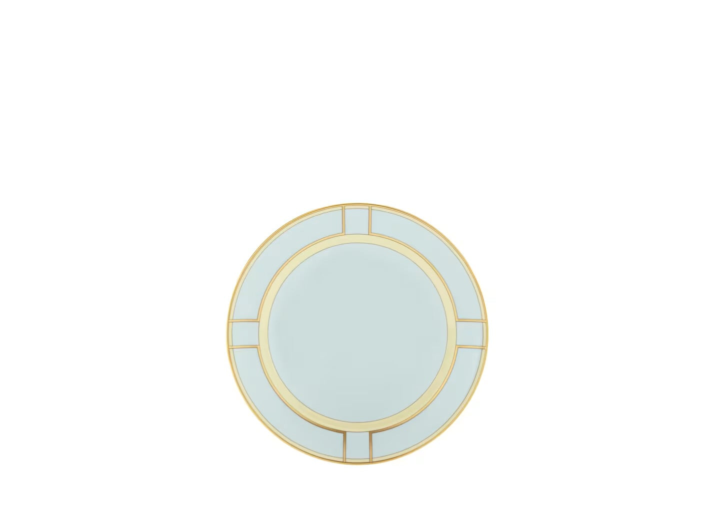 Ginori Diva Round Dessert Plate - Celeste