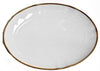 Simply Elegant Gold Oval Platter by Anna Weatherley