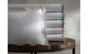 Matouk Stella Duvet Cover - Mocha
