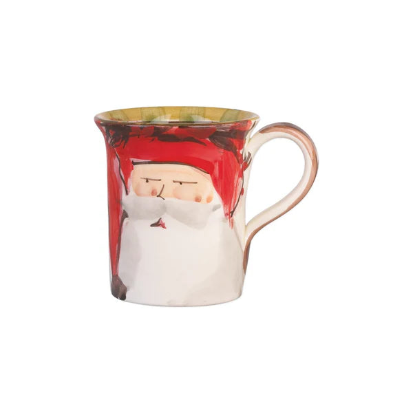 Vietri Old St. Nick Assorted Mug - S/4