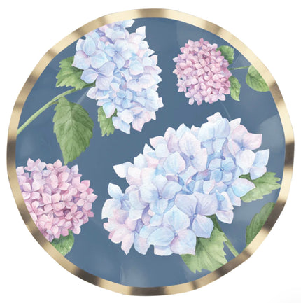 Sophistiplate Wavy Salad Plate - Hydrangea