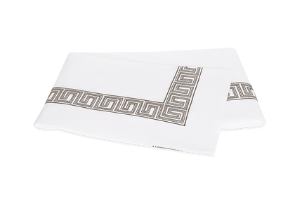 Matouk Ophelia Flat Sheet - Mocha