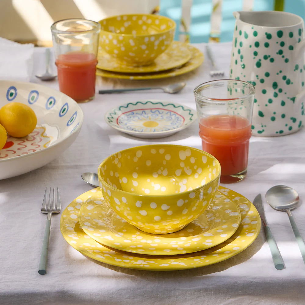 Costa Nova Rafaela Dinner Plate - Chamomile