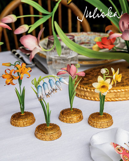 Juliska Meadow Walk Iris Place Card Holder