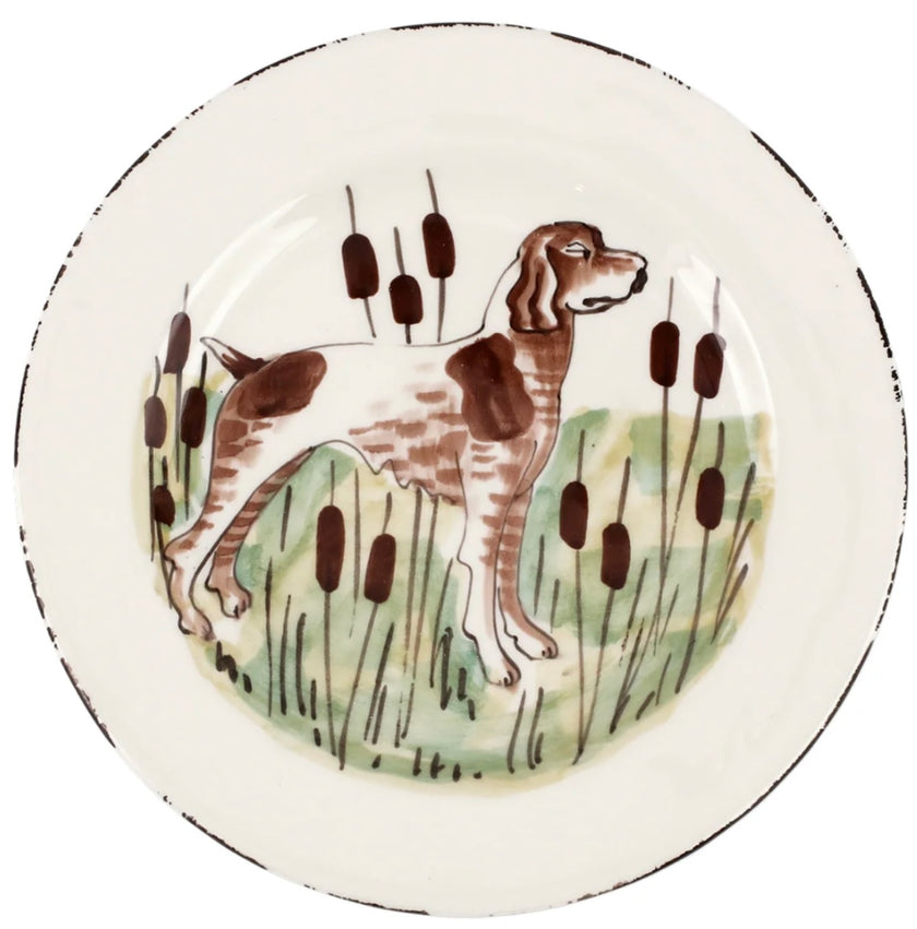 Vietri Wildlife Salad Plates - Set of 8