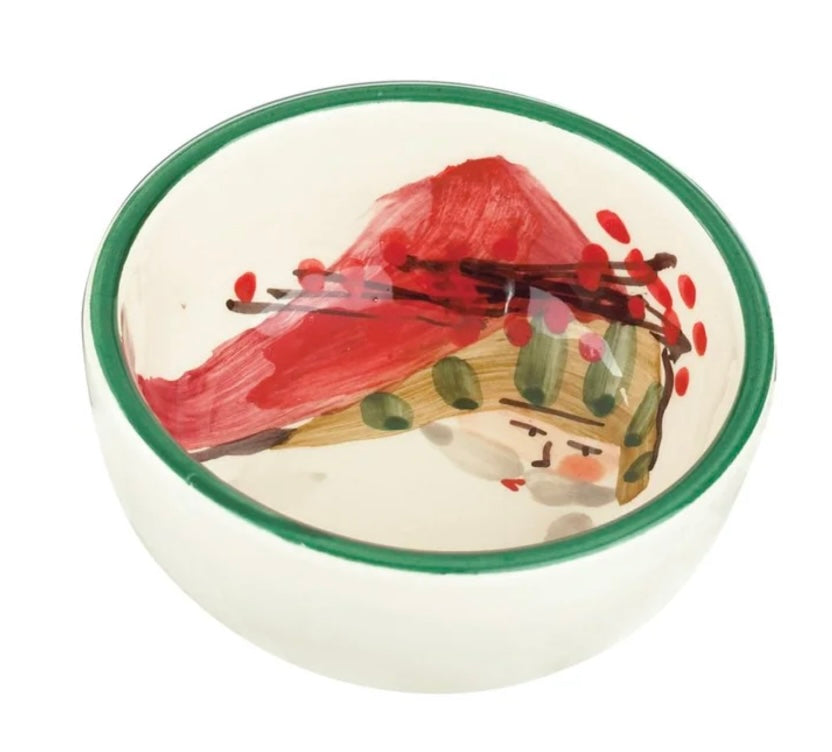 Vietri Old St. Nick Condiment Bowls - Set of 4