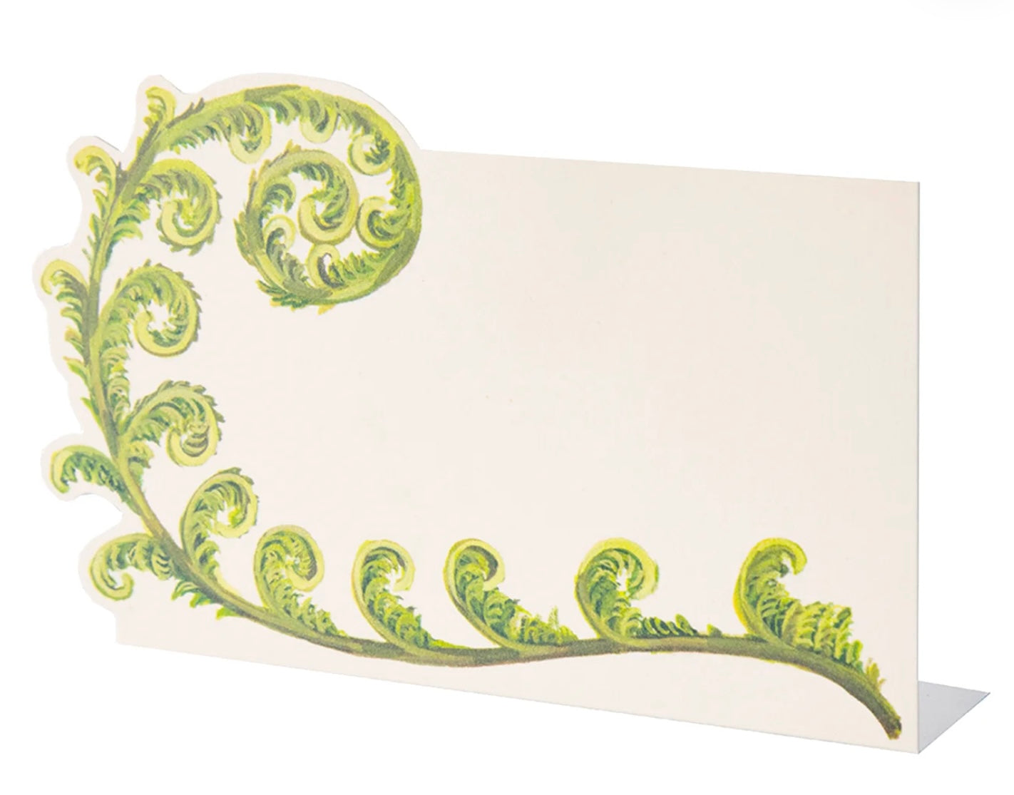 Hester & Cook Fiddlehead Fern Place Cards