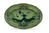 Ginori Oriente Italiano Oval Pickle Dish - Malachite