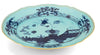 Ginori Oriente Italiano Large Oval Flat Platter - Iris
