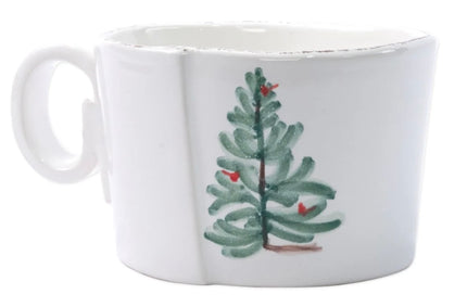 Vietri Lastra Holiday Jumbo Mug