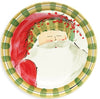 Vietri Old St. Nick Dinner Plates - Set of 4