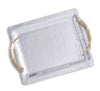 Beatriz Ball WESTERN Antler Emerson Large Tray with Gold Handles