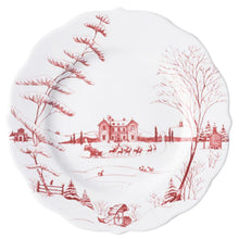 Load image into Gallery viewer, Juliska Country Estate Winter Frolic Dinner Plate - Ruby
