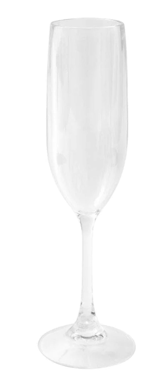 Caspari Champagne Flutes - Acrylic